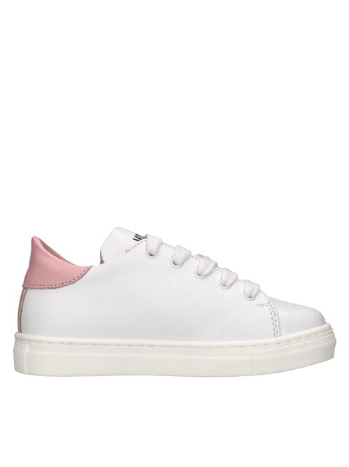 Sneakers in pelle MOSCHINO | 78586 GINEVRABIANCO-ROSA